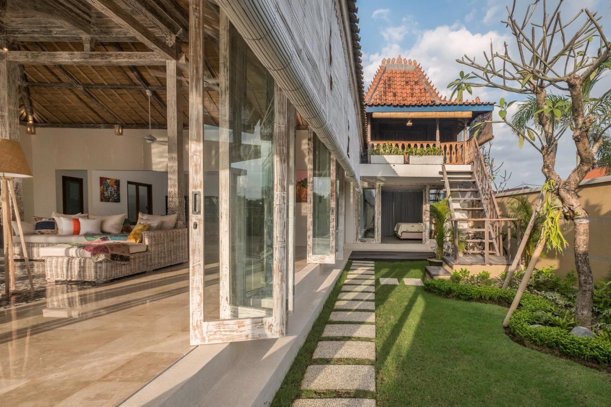 Villa Manggala - 13 Mins Walk To Berawa Beach Canggu Eksteriør billede